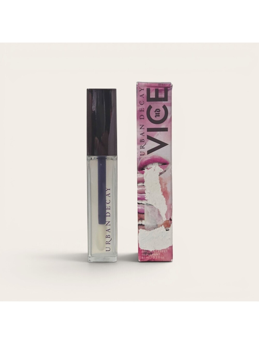 Urban Decay Vice Plumping Shine Hydrating Lip Gloss "Coconut Water" - NIB
